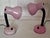 1980s Vintage Adjustable Bedside Lamps with Pink Metal Housing from Kramer, 1980s, Set of 2 For Sale - Image 5 of 8