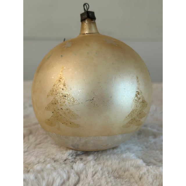 Traditional Vintage Santa’s Sleigh Christmas Ornament For Sale - Image 3 of 5