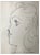 Pablo Picasso, Girl profile, 1957, Lithograph For Sale
