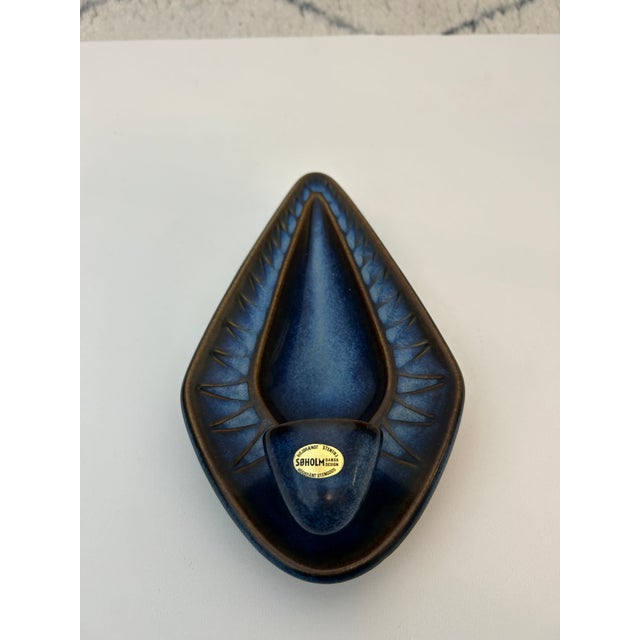 Ceramic Ceramic Candleholder from Søholm, 1960 For Sale - Image 7 of 8