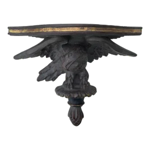 1980s Federal Eagle Wall Shelf