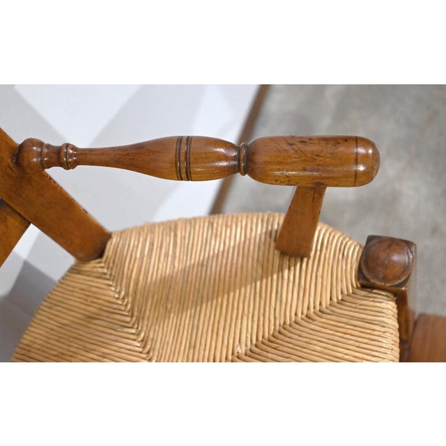 Mid-19th Century Childrens High Chair in Cherrywood For Sale - Image 9 of 18