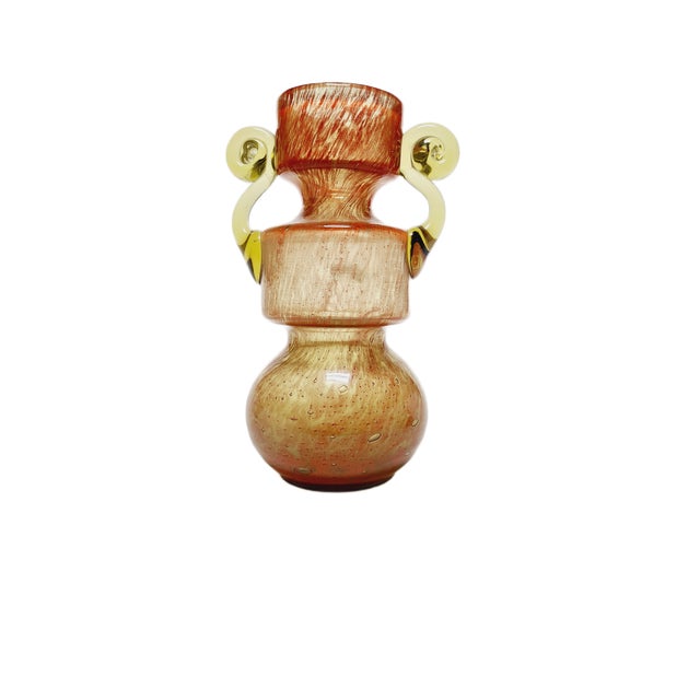 Postmodern Vase from Łysa Góra Glassworks, Poland, 1970s For Sale - Image 4 of 5
