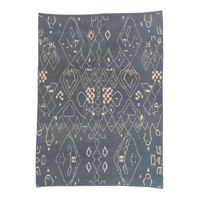Contemporary Turkish Moroccan Rug, 07'07 X 10'05 For Sale