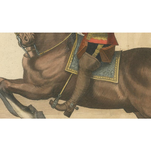 William Cavendish, Dressage Capriole Engraving after Newcastle, 1700, Engraving For Sale - Image 11 of 13