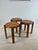 Vintage Pine Stools, 1970s, Set of 3 For Sale - Image 4 of 16