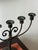 Black Antique Goberg Germany Iron Candelabra by Hugo Berger For Sale - Image 8 of 8