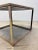 Tan Mitchell Gold + Bob Williams Travertine and Brass / Bronze Side Table For Sale - Image 8 of 12