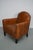 Brown Vintage Dutch Cognac Leather Club Chair, 1970s For Sale - Image 8 of 14
