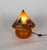 Arts & Crafts 1930s Hand-Painted Czechoslovakian Glass Arts & Crafts Lamp For Sale - Image 3 of 10