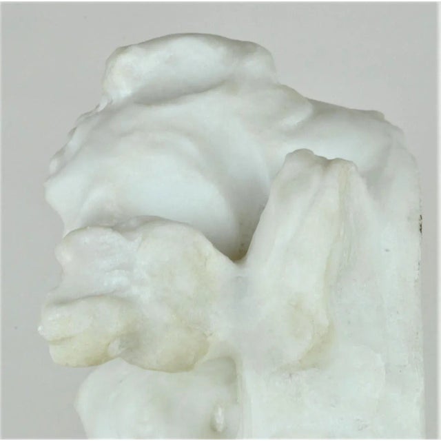 Stone E. Fortiny, Marble Baby, Late 19th-Century For Sale - Image 7 of 18