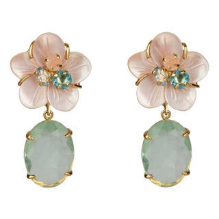 Matilda Earrings, Pierced, 2 Pieces For Sale