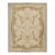 Rug & Kilim’s French Style Art Deco rug in Cream & Gold Geometric Patterns - 12x16 For Sale