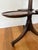 Coffee Neoclassical Mahogany Four Top Plant Stand/Server With Copper Liner For Sale - Image 8 of 9