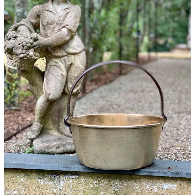 Antique Brass Jelly Kettle Chairish