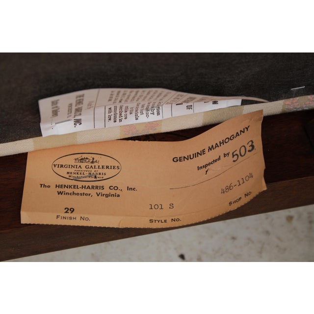 Set of 6 Henkel Harris Mahogany Dining Chairs For Sale - Image 18 of 18