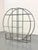 Silver Bauhaus Round Shelving with Tubular Frame and Glass Shelves For Sale - Image 8 of 10