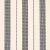 Schumacher Lubeck Stripe Fabric in Black For Sale