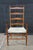 Wood Antique Shaker Style Maple Ladderback Elder's High Back Arm Chair Woven Seat For Sale - Image 7 of 18