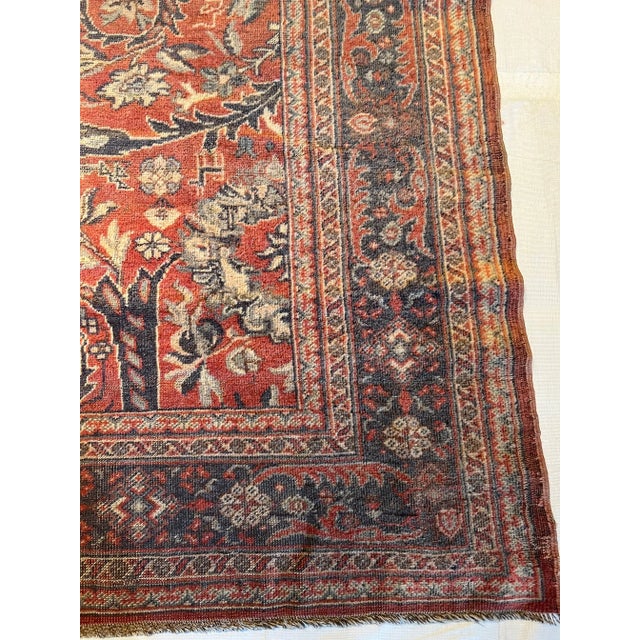 Turkish Antique Turkish Rug 10.0x6.6 For Sale - Image 3 of 5