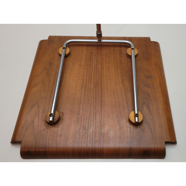 Sienna 1950's Attributed to George Nelson Tray Table For Sale - Image 8 of 18