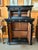 Antique Napoleon III Ebonized Two Part Cabinet For Sale - Image 11 of 12