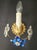 1970s Gilt Floral Wall Lamps with Murano Glass Flowers, Italy, 1960s, Set of 2 For Sale - Image 5 of 18