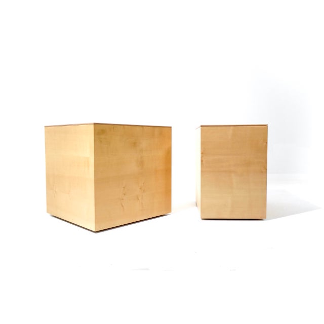 Beige Vintage Social Cubes by Sanktjohanser, 2000s, Set of 4 For Sale - Image 8 of 18