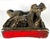 Gilded Chalkware Equestrian Mantel Piece With Child & Dog, c.1930-1940s For Sale - Image 9 of 13