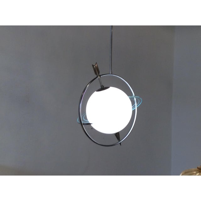 Saturno Chandelier in the style of Gio Ponti and Pietro Chiesa for Fontana Arte, 1930s For Sale - Image 17 of 18