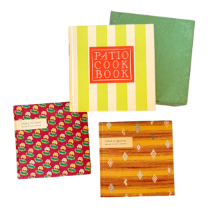 1950s Entertaining and Cocktail and Patio Cookbooks by Helen Evans Brown, Boxed Set