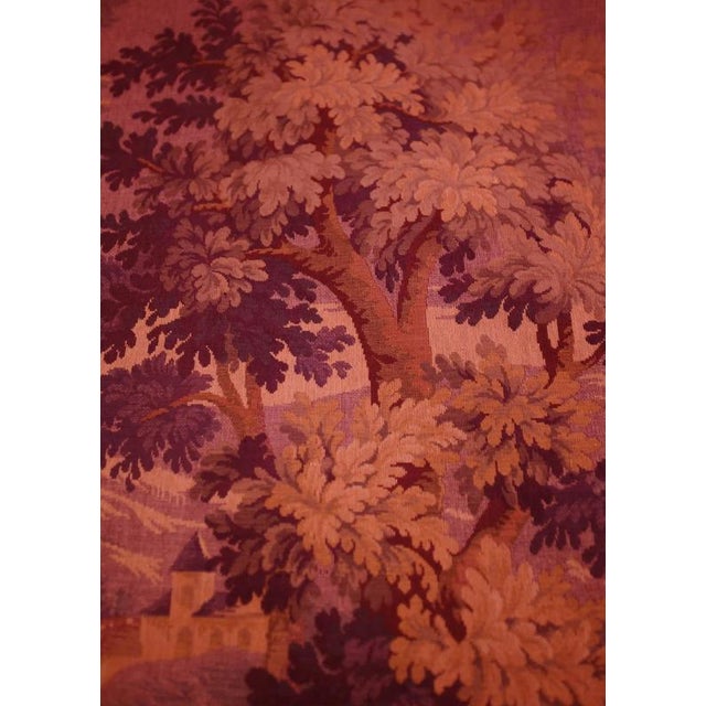2000 - 2009 Tapestry with Landscape and Architecture For Sale - Image 5 of 10
