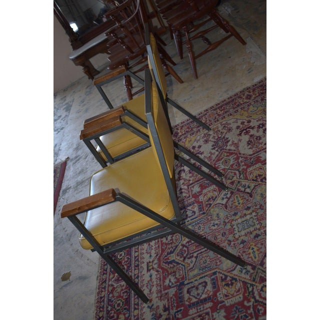Mid 20th Century Mid-Century Modern Tri-Par Mfg Co Chicago Chairs - a Pair For Sale - Image 5 of 12
