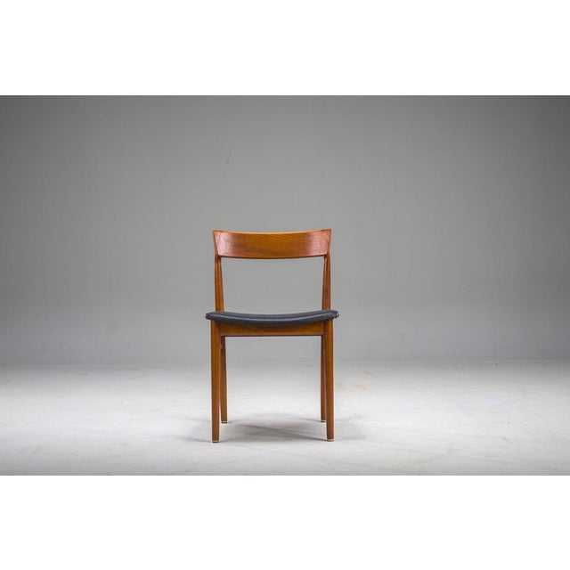 Animal Skin Model 39 Teak Dining Chair by Henry Rosengren Hansen for Brande Møbelindustri, 1960s For Sale - Image 7 of 14
