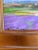 Sky Blue Framed French Provincial Lavender Landscape For Sale - Image 8 of 9
