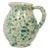 Sharland England Splatter Cigno Jug, Yellow & Verde For Sale