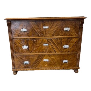 Vintage Wooden Chest of Drawers, 1850s For Sale