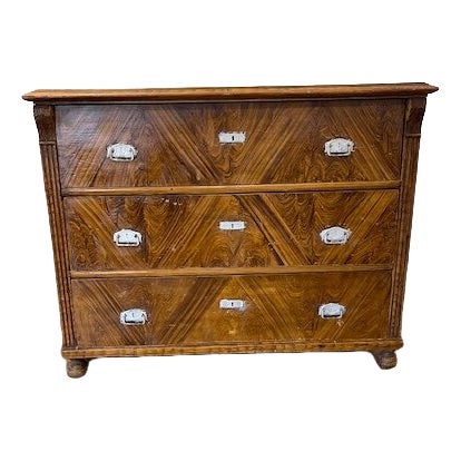 Vintage Wooden Chest of Drawers, 1850s For Sale