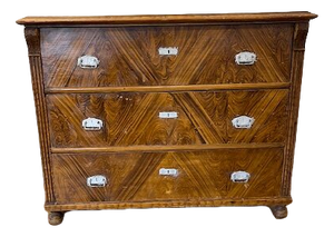 Vintage Wooden Chest of Drawers, 1850s