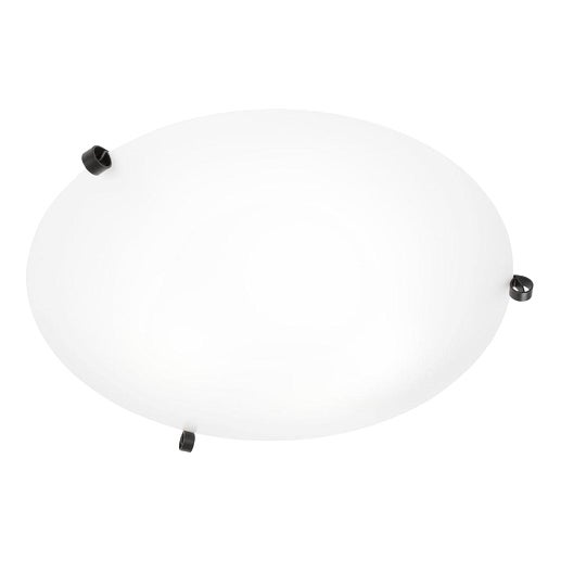 Scandinavian Modern Ögla Ceiling Lam in Black Opal Acrylic For Sale