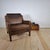 Animal Skin Vintage Leather Lounge Chair, 1960s For Sale - Image 7 of 8