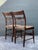 Wood Vintage Hand Painted Hitchcock Rush Seat Chairs - Set of 2 For Sale - Image 7 of 12