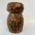 American Vintage Rustic Thumbprint Pottery Bear For Sale - Image 3 of 11