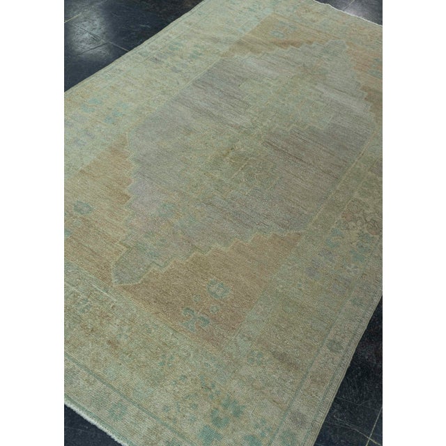 Brown Turkish Vintage Rug 4'5" x 7'6" #20815 For Sale - Image 8 of 8