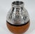 Antique South American 800 Silver & Hand-Chiseled Calabash Yerba Mate Set For Sale In Portland, OR - Image 6 of 12