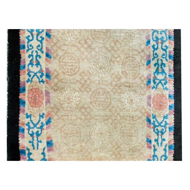 Early 20th Century Chinese Peking Rug For Sale - Image 4 of 15