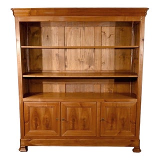 Library Furniture in Cherry, 1900 For Sale