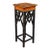 Vintage Chinoiserie Rattan Bamboo Stand For Sale