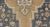 Textile Vintage Turkish Oushak With Floral Medallion in Bronze, Blue Color 6'10 X 11'5 For Sale - Image 7 of 10