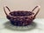 Late 20th Century Vintage Natural Wicker Handled Basket For Sale - Image 5 of 8
